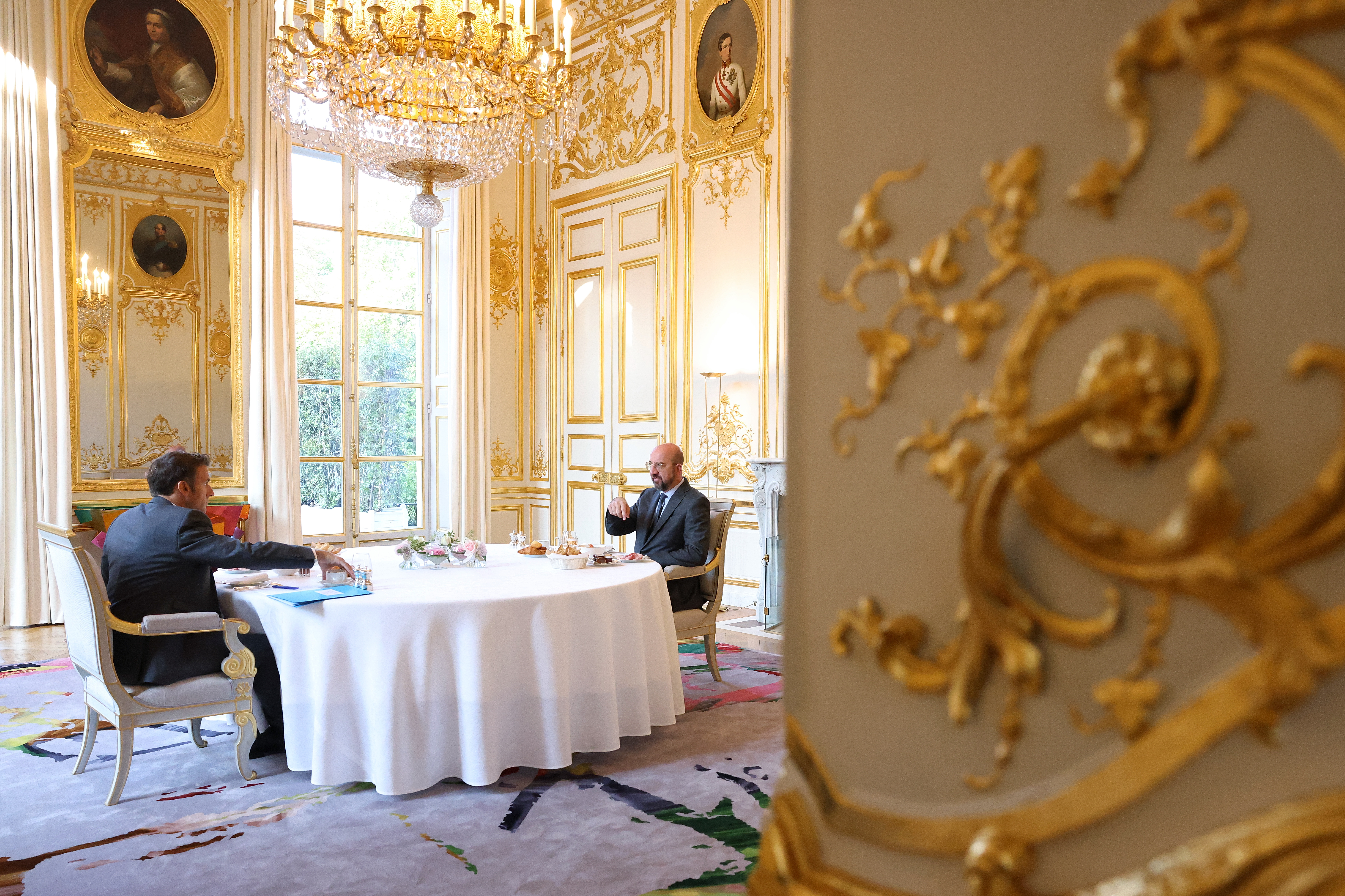 President Michel visits France