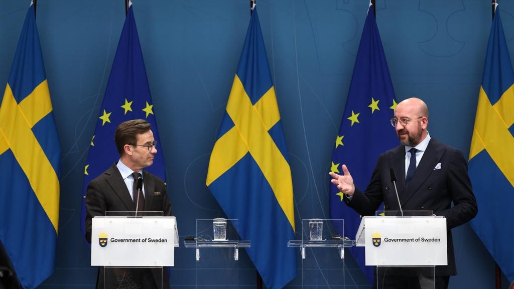 President Michel visits Sweden