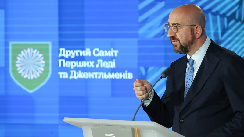 President Michel at the Second Summit of First Ladies and Gentlemen