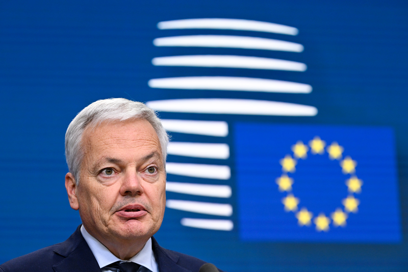 Didier Reynders è candidato a segretario generale del Consiglio d'Europa.